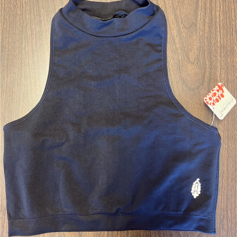 NWT Free People Movement Every Single Time Mock Neck Tank